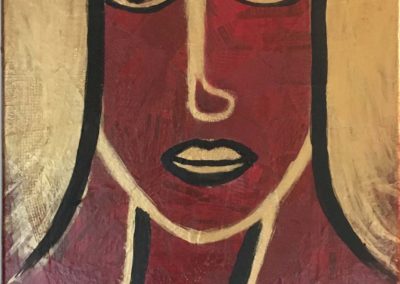 Femme au collier d'or